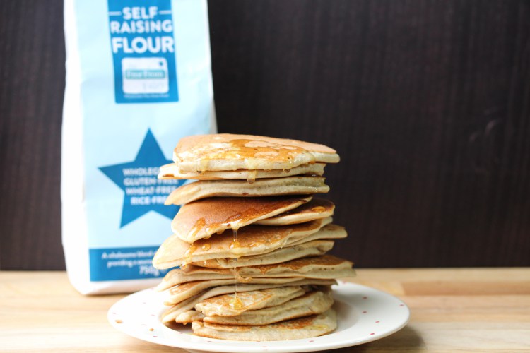 Free From Fairy pancake stack