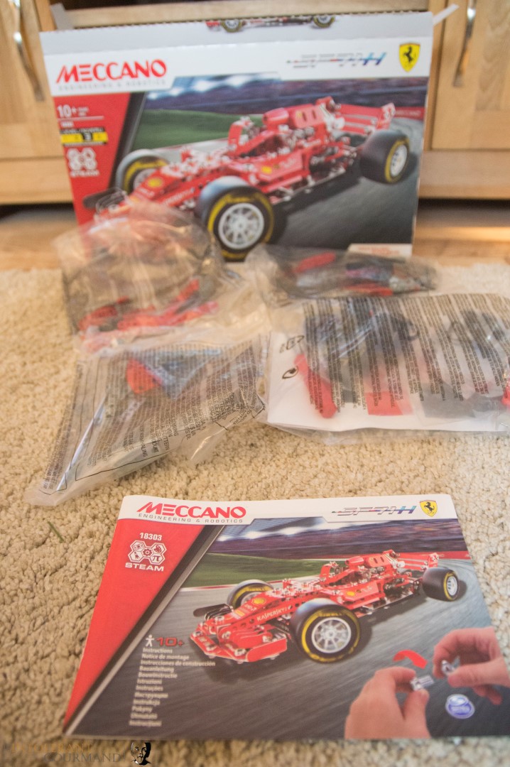 Meccano Ferrari SF71H - The perfect present for a car obsessed 10 year old, or in fact any big kid! www.intolerantgourmand.com