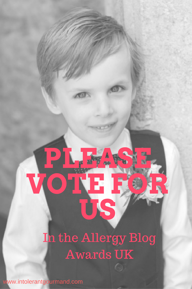 Please vote for us in the Allergy Blog Awards UK