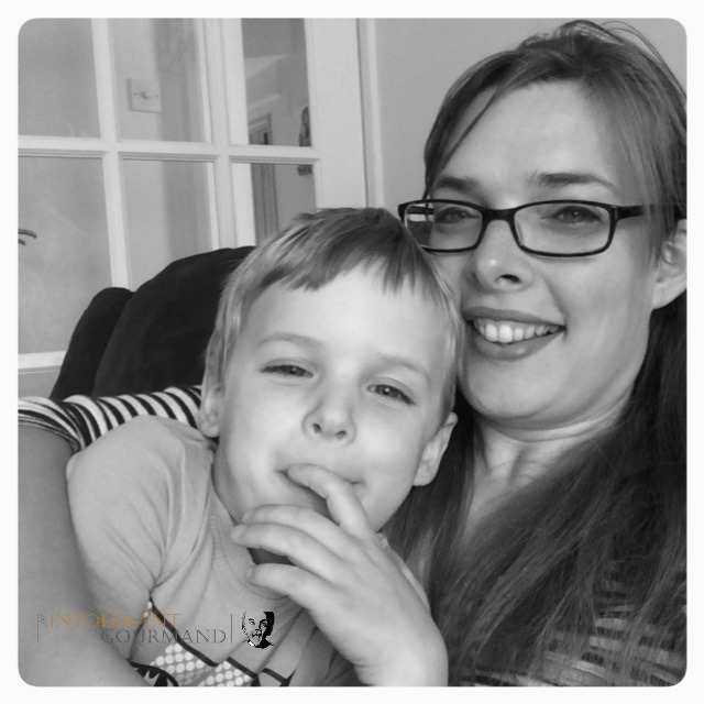 Callum & mummy - my hero! Surviving and thriving in spite of severe eczema and multiple severe allergies! www.intolerantgourmand.com