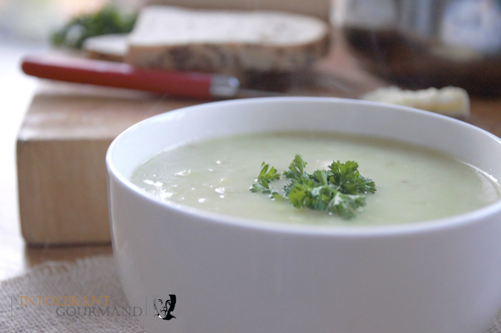 Potato Leek Soup - a classic and iconic recipe, that is the ultimate in comfort food! Naturally gluten-free and packed with nutrients! www.intolerantgourmand.com