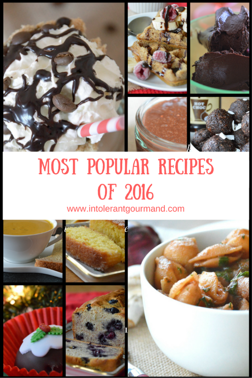 2016 most popular recipes - Allergy safe recipes for breakfast, lunch and dinner! www.intolerantgourmand.com