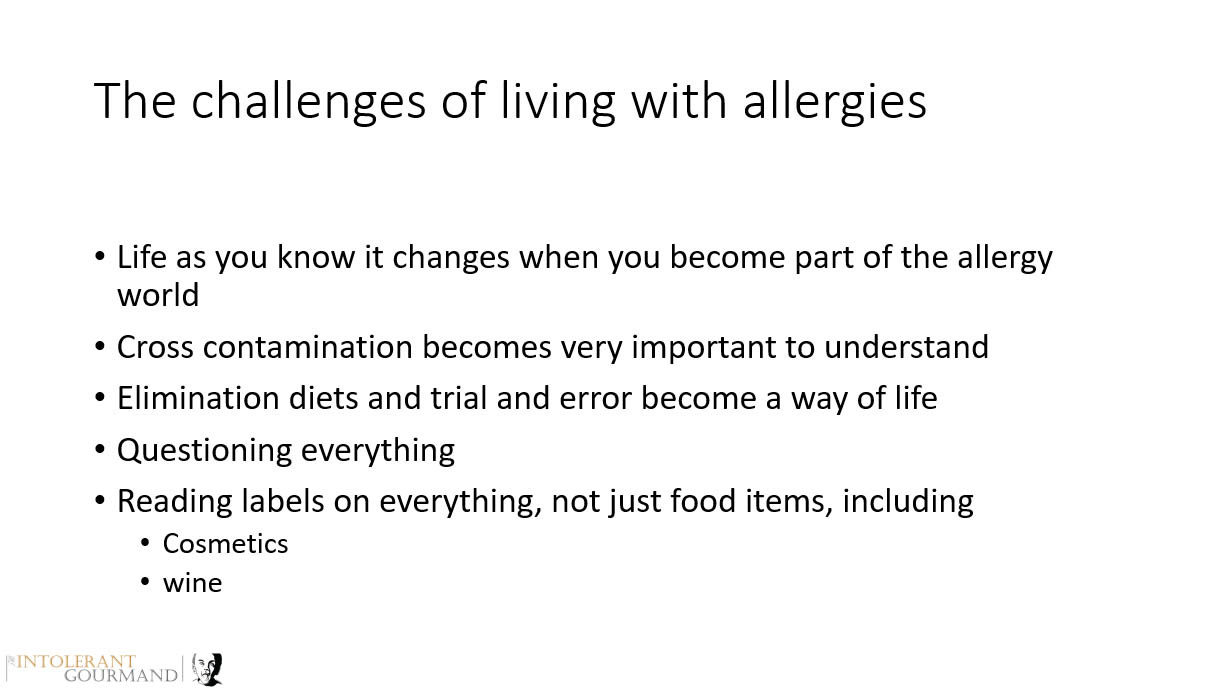 BSACI Managing Anaphylaxis from a Parent Perspective - Learning how to live positively with allergies and also successfully with allergies! www.intolerantgourmand.com